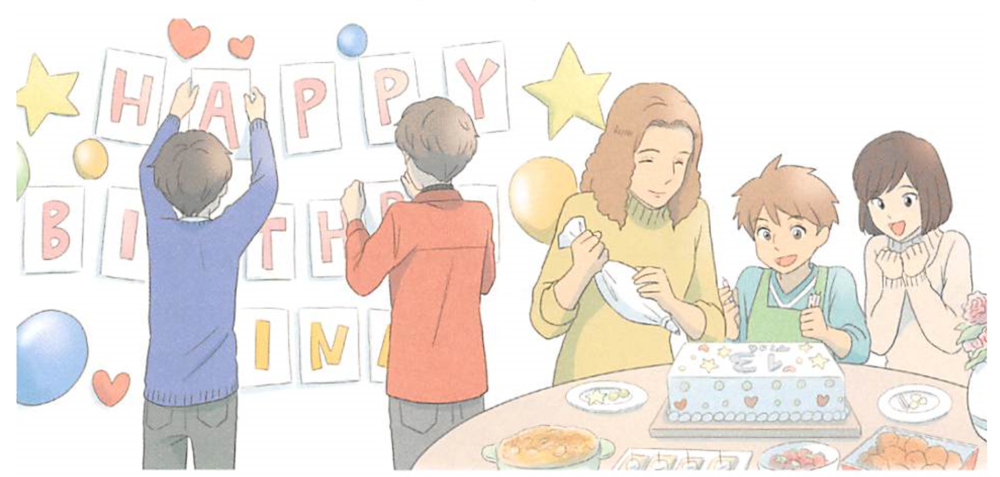 和訳 Here We Go 1年 Unit 8 Getting Ready For The Party Part 2 Tinaは外出中 P122 教科書の英語